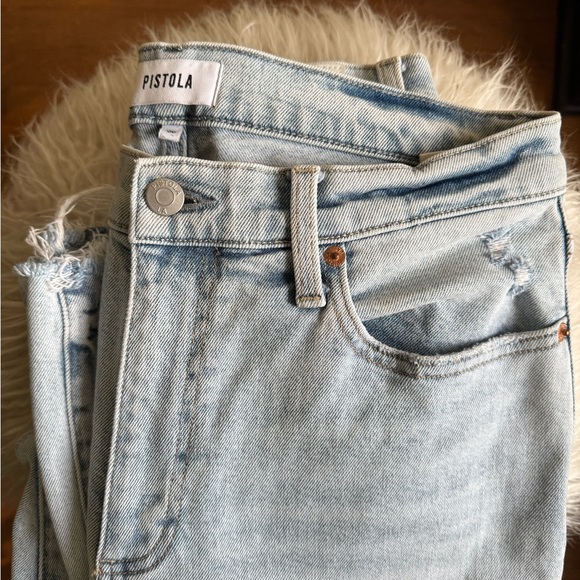 Pistola Lennon High-Rise Crop Flare Jean - Picture 2 of 6